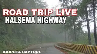 Rainy And Cloudy Road Trip / Halsema Highway to Km.4 La Trinidad Benguet