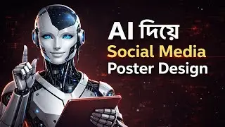 AI দিয়ে Social Media Poster Design  Beginner Class  Bangla