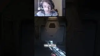 No one talks about how traumatized horror game characters are 🤣 #clips   #xenomorph #funny #horror