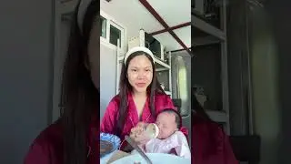 ในวันที่อยู่บ้านเลี้ยงลูกคนเดียว คุณยายกลับสังขะ2 วัน