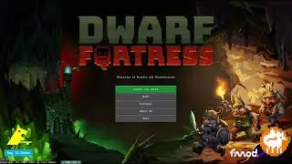 Dwarf Fortress - ep00 - Fathercastle - Custom World Generation and Embark. [Gameplay][2022]