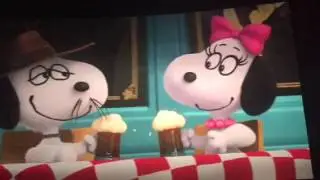 Peanuts movie end credits