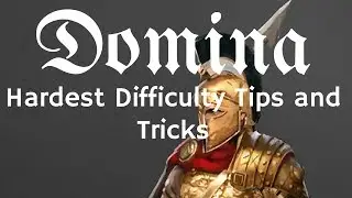 Domina Gameplay Pro Gamer / Hardest Difficulty - Updated Tip and Tricks Beginners Guide
