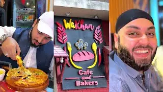 WAH KHAN Cafe Opening in Peshawar | Special Cheezy Cheezy Pizza 😋