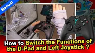How to Switch the Functions of the D-Pad and Left Joystick of IINE Sirius Controller🎮