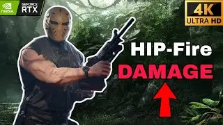 #Predator vs Dutch 1987 hip-fire damage. Epic settings Predator hunting grounds gameplay @ 4K 60FPS