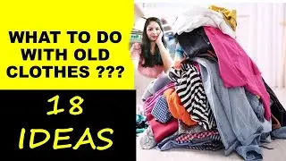 Old clothes New life ! 18 Incredible DIY IDEAS YOU MUST TRY | REUSE OLD CLOTHES @diyprocessbyhema