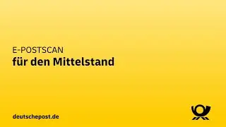 E-POSTSCAN f&uuml;r den Mittelstand | Basisleistungen + Zusatzmodule