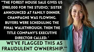 My Sister Sold My Forest House For Her Dance Studio — Until The Title Company Checked The Inheritanc