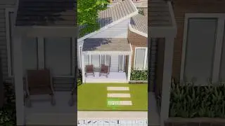 Modern Suburban Starter ✨ #sims4 #thesims4 #sims4build #asmr #sims4house #sims #thesims