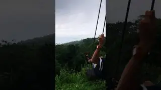 Качели на вершине джунглей, вид отпад, #travel #джунгли #итоги  #viral
