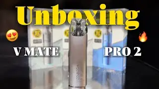 UNBOXING V MATE PRO 2  | #techreview #unboxing #vapingcommunity #vapetrick #viral 