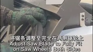 Manual feeding too slow?#CNCBandSaw #AutomaticCutting #FactoryUpgrade#industrymachines#metalcutting