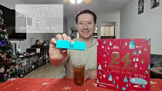 David's Tea 24 Days of Tea 2025 : Day 11 Organic Cold 911