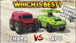 БТР Против ZHABA В ГТА 5!!! Какая Машина Лучше И Что Лучше Купить!
