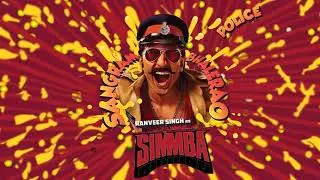 SIMBA MOTION POSTER RANVEER SINGH ROHIT SHETTY KARAN JOHAR (sipu telefilms)
