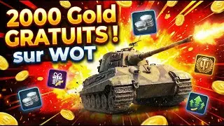 Le secret pour 2000 Golds gratuit et un TS-54 dans WoT ! 😱