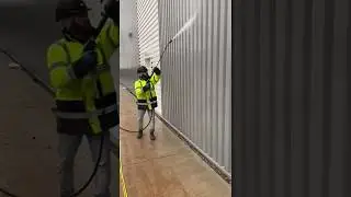 Warehouse External Cladding Cleaning  - BRS Cleaning Contractors Ltd