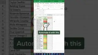 Excel secret  #exceltips