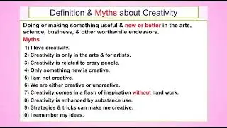 The Torrance Lecture:  The Creativity Crisis  by Dr. Kyung Hee Kim