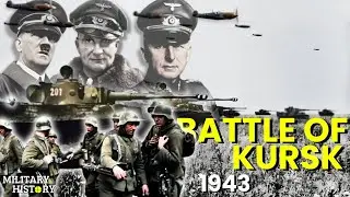 Pertempuran Kursk 1943, Perang Tank Terbesar Dalam Sejarah | Rekaman Asli Berwarna
