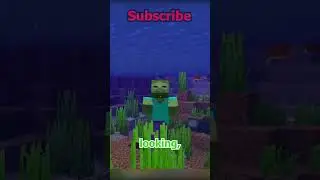 Minecraft, But I am a Zombie! #minecraft