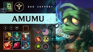 Amumu Support vs Zoe - NA Grandmaster Patch 26.02
