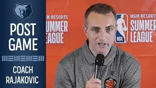 MEM@MIA: Coach Darko Rajakovic Postgame Press Conference - August 11, 2021 | NBA Summer League
