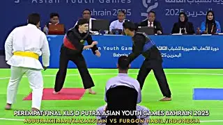 Adu Mekanik Furgon Habil/Indonesia vs Abdurakhman/Kazakstan - Asian Youth Games Bahrain 2025