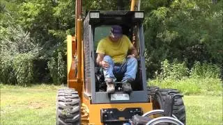 Skid Loader Transfer for persons in wheelchairs