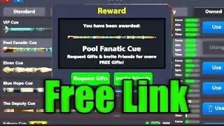 Free Pool fanatic cue account link