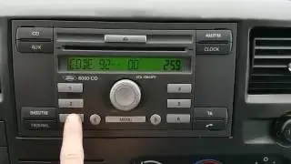 Ford radio 6000CD unlock code M series