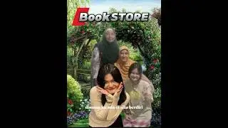 Book store by( cloud band )|| cover : moi , Yanti , Oma @Ridifa4n70