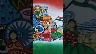 Indian culture and heritage drawing