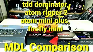 TDD Dominator vs Atom Night Ripper 2. ( mdl comparison )