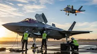 The Ultimate Test F 35 Stealth Fighter's Ground Checks and Maiden Flight Before Service