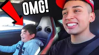 MY BIGGEST FAN REACTS TO MY MODIFIED GTR!!! *10 Years Old!*