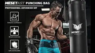 Ultimate 4ft Heavy Punching Bag & 12oz Gloves Review &ndash; Pro Training Gear for Adults!