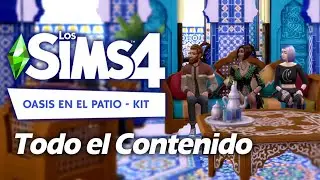 Los Sims 4 PS4 | PS5 &iquest;Qu&eacute; incluye Oasis en el patio? | Sims 4 Review!!!👀