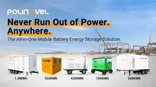 Polinovel Mobile BESS | Power Anywhere, Anytime