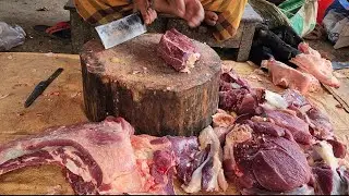 Ideal Meat Market👌❤️ Beef Cutting & Selling #properlycutting #meatmarket #meatcuts #cowmeat