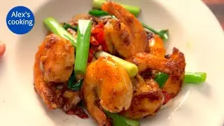 The Best Crispy Shrimp You’ll Ever Make | Spicy Garlic Shrimp Recipe