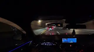 LATE NIGHT CRUISE WITH OVER 50 FAST CARS IN MY MODIFIED X3M COMPETITION 