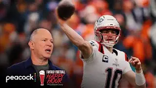 Drake Maye, Patriots' offense struggle in AFC title game | Fantasy Football Happy Hour | NFL on NBC