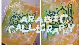 Arabic calligraphy tutorial :)                                   @noorphoria  subscribe for more... 