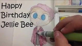 Jellie Bee Birthday speedpaint!