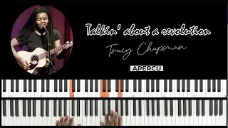 Tracy Chapman - TALKIN' BOUT A REVOLUTION (EASY Piano Tutorial)