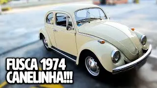 FUSCA 74 O FAMOSO CANELINHA SECA, UM ACHADO!!! 😱