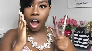KKW x KYLIE Creme Liquid Lipstick $2 Lip Kit Dupes?! | Dark Skin | The Tastemaker