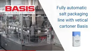 Fully automatic salt packaging line with vetical cartoner Basis
